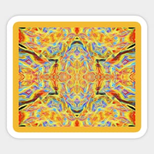 Symmetrical pattern Sticker